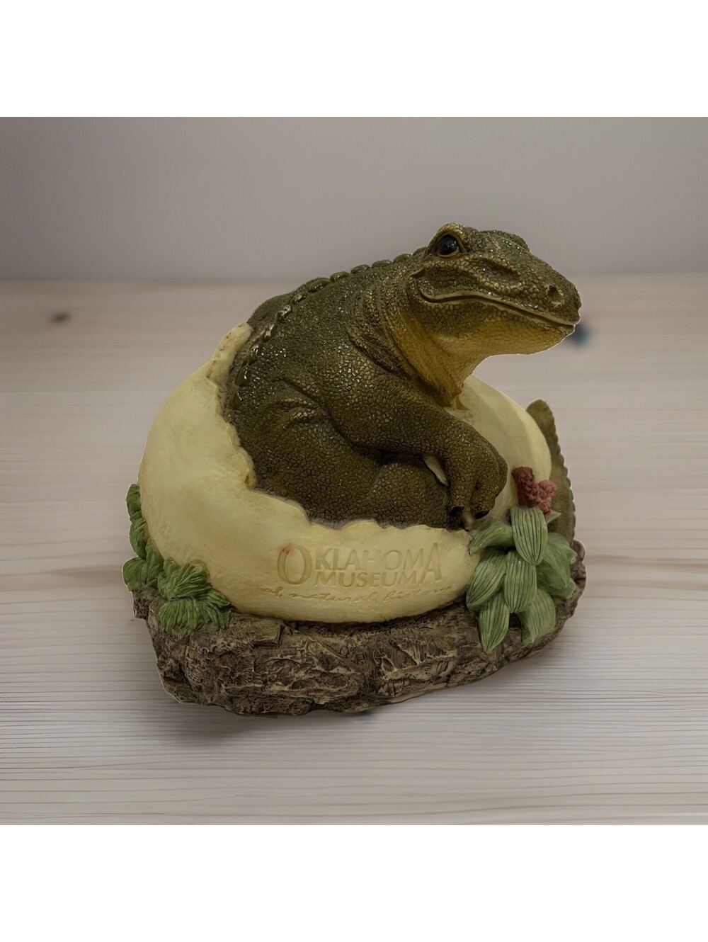 Lizard Piggy Bank Oklahoma Museum Of Natural History Dinosaur Egg Reptile